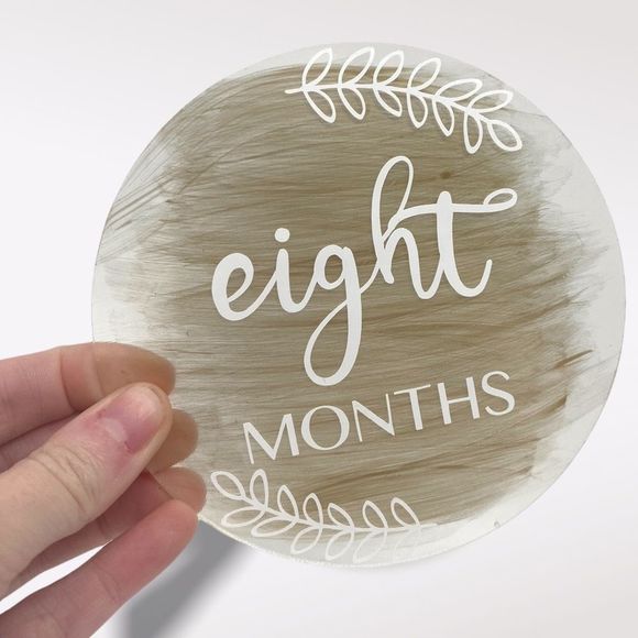 🆕 Baby Unisex Monthly Milestone Markers - Picture 3 of 8